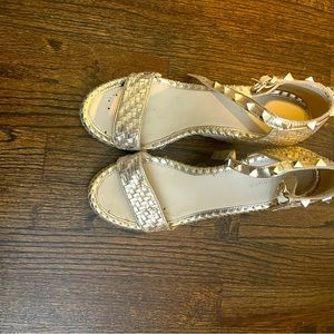 Marc Fisher Espadrille Wedge shoe size 10